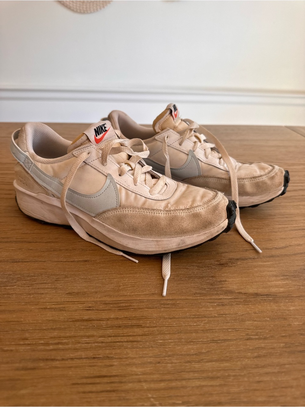 Nike Waffle Debut Summit White Smokey Mauve Sneakers Women’s 9 - Picture 2 of 8